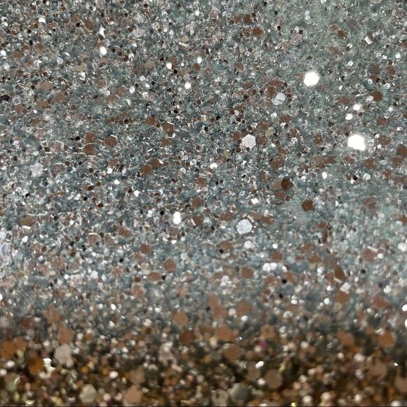 Crewcuts silver glitter pouch - Picture 5 of 6